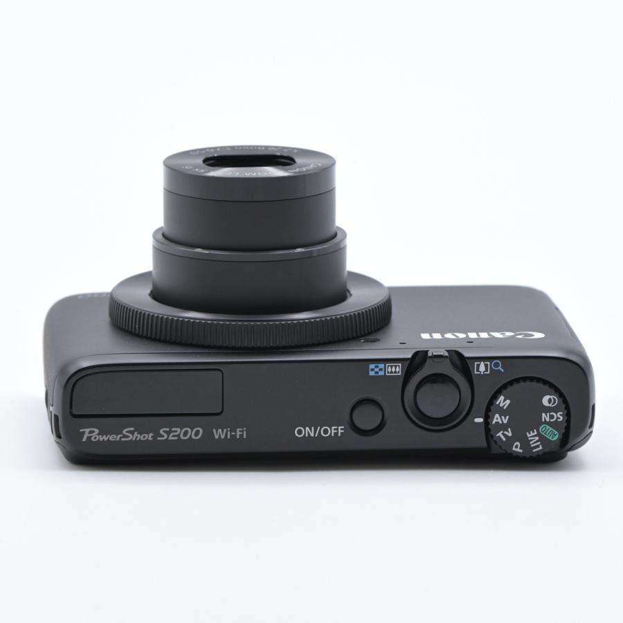 Canon キヤノン PowerShot S200 ブラック : フラッグシップカメラ