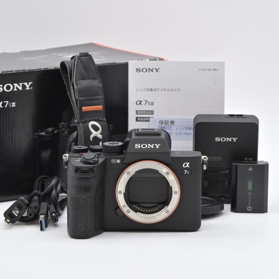 SONY ソニー α7S III ボディ ILCE-7SM3 : フラッグシップカメラ - 通販
