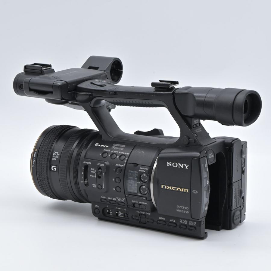 業務用 ソニー SONY ビデオカメラ フラッグシップカメラ : NXCAMカムコーダー HXR-NX5J ソニー SONY HXR-NX5J NXCAM ビデオカメラ