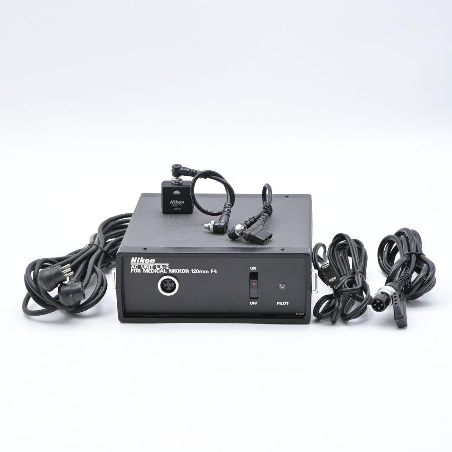 Nikon ニコン AC UNIT LA-1 LA-2 F5.6 200mm Medical NIKKOR C F5.6 200mm 120mm (M=1/11) F4 医療用レンズ セット |  | 17