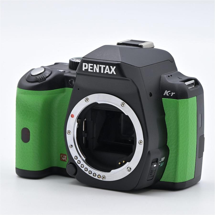 PENTAX ペンタックス K-r ボディ オーダーカラー グリーン ブラック