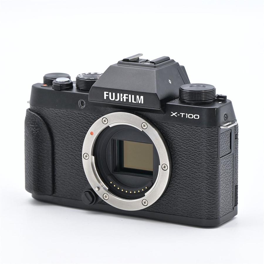 FUJIFILM フジフイルム X-T100レンズキット ブラック : フラッグシップ