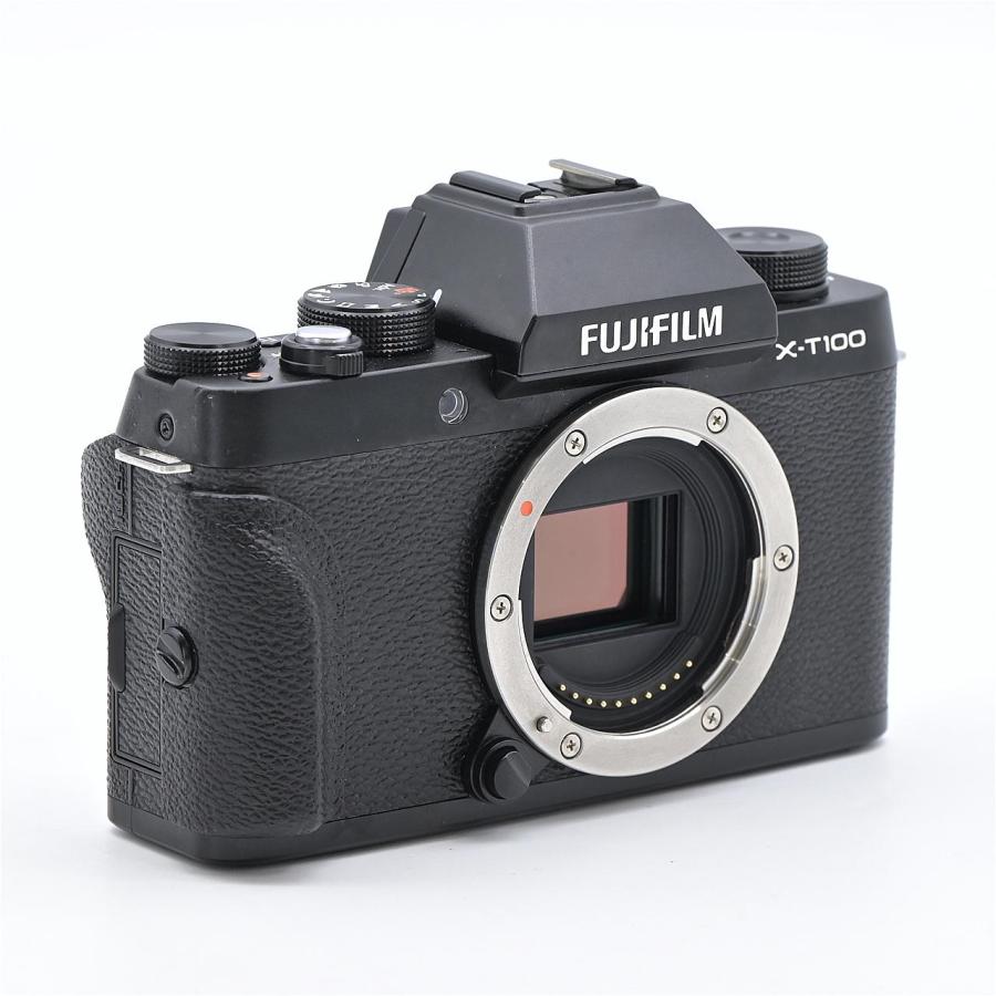 FUJIFILM フジフイルム X-T100レンズキット ブラック : フラッグシップ