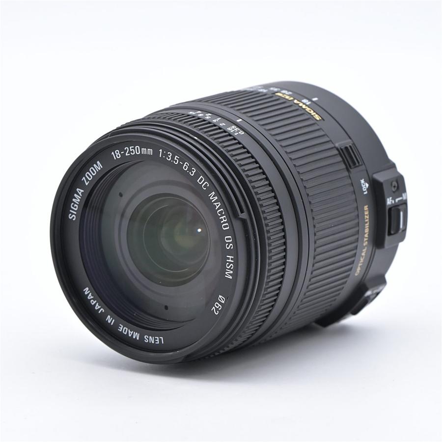 美品 Sigma 18-250mm DC OS HSM Nikon用 #7920 SIGMA シグマ 18-250mm F3.5-6.3 DC MACRO OS HSM ニコン用 : フラッグ