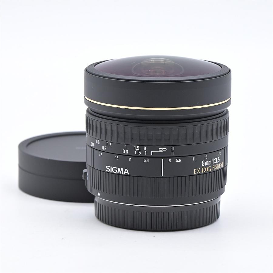 SIGMA シグマ 8mm F3.5 EX DG CIRCULAR FISHEYE キヤノン用 : フラッグ