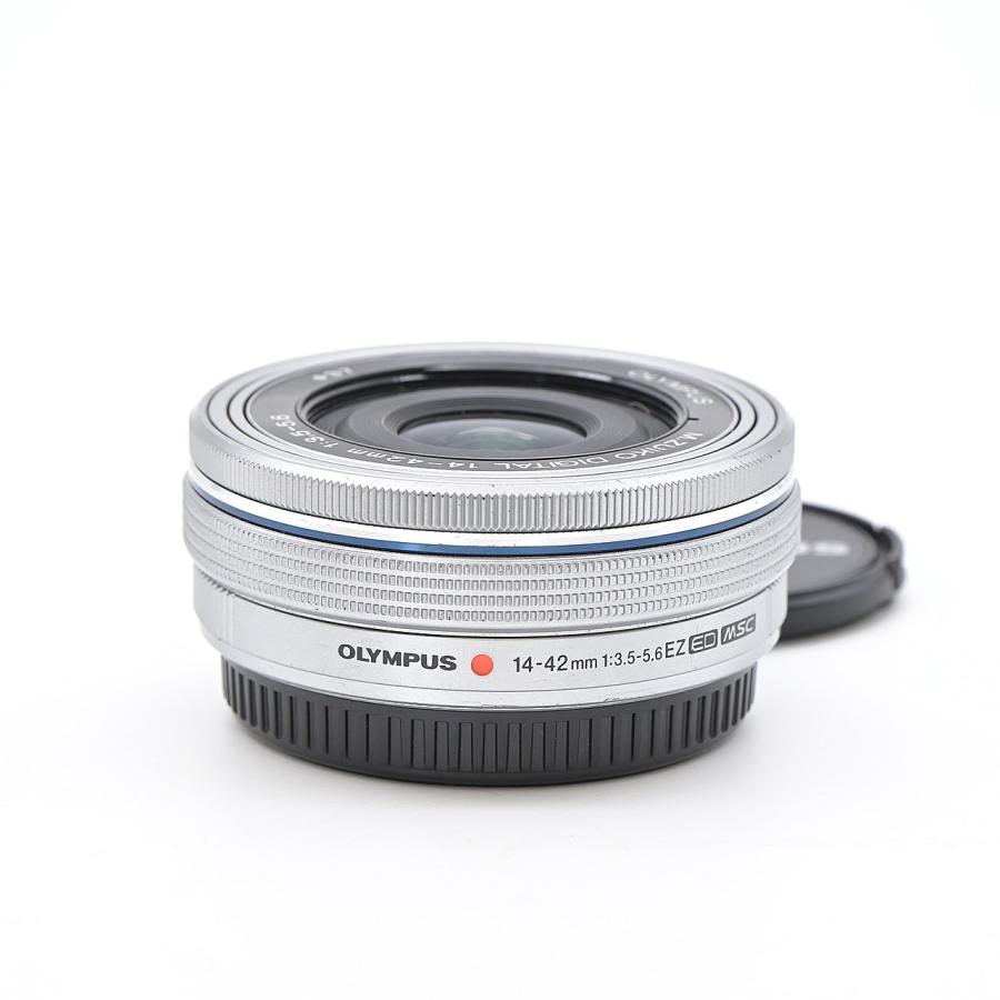 OLYMPUS オリンパス M.ZUIKO DIGITAL ED 14-42mm F3.5-5.6 EZ シルバー | 