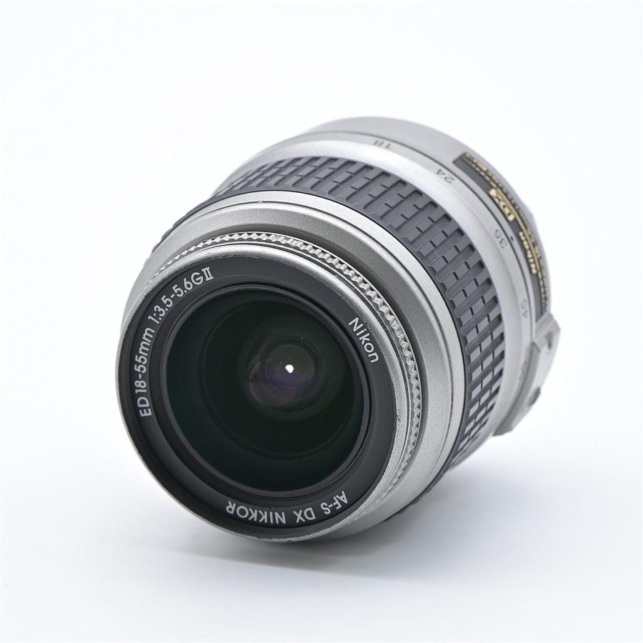 S数極少　ニコン　D40 シルバー　AF-S 18-55 レンズキット Nikon ニコン D40 レンズキット シルバー : フラッグシップカメラ