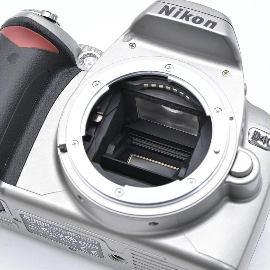 Nikon ニコン D40 レンズキット シルバー : フラッグシップカメラ