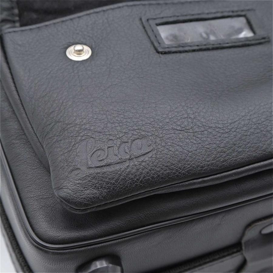 Leica ライカ スモールコンビネーション バッグ Mサイズ 14845 純正 本革 |  | 09