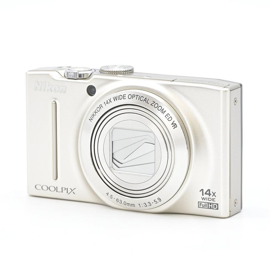 Nikon ニコン COOLPIX S8200 プラチナシルバー : フラッグシップカメラ