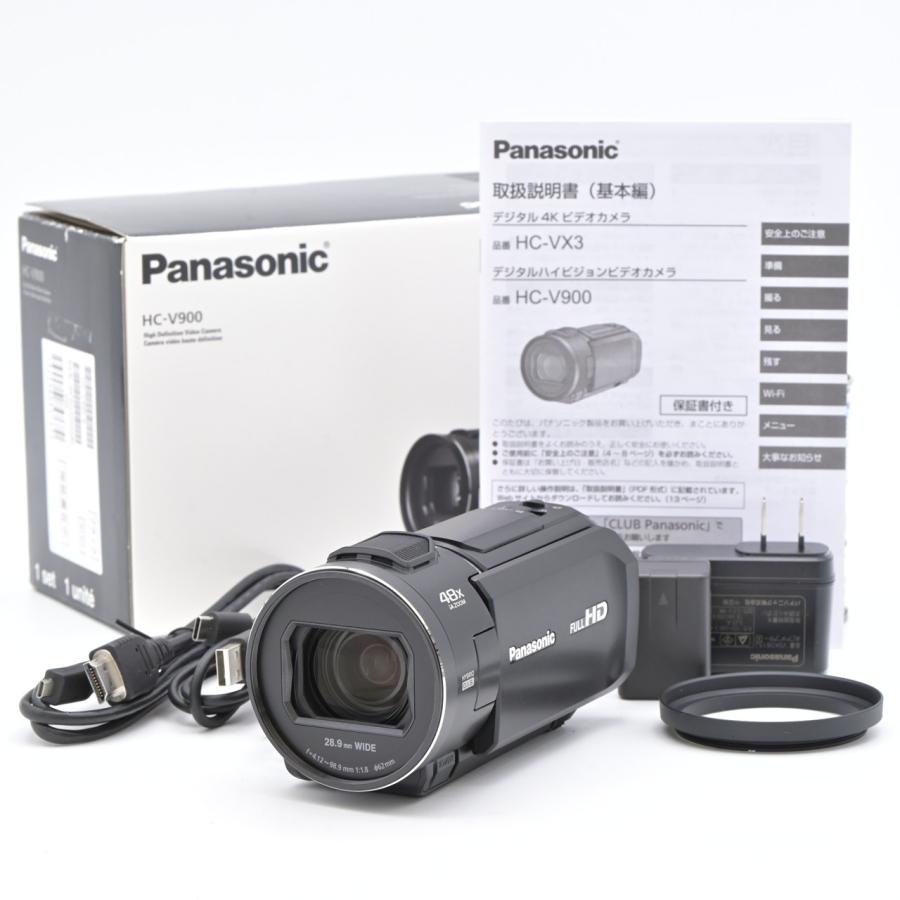 Panasonic パナソニック HC-V900-K ビーズブラック : フラッグシップ