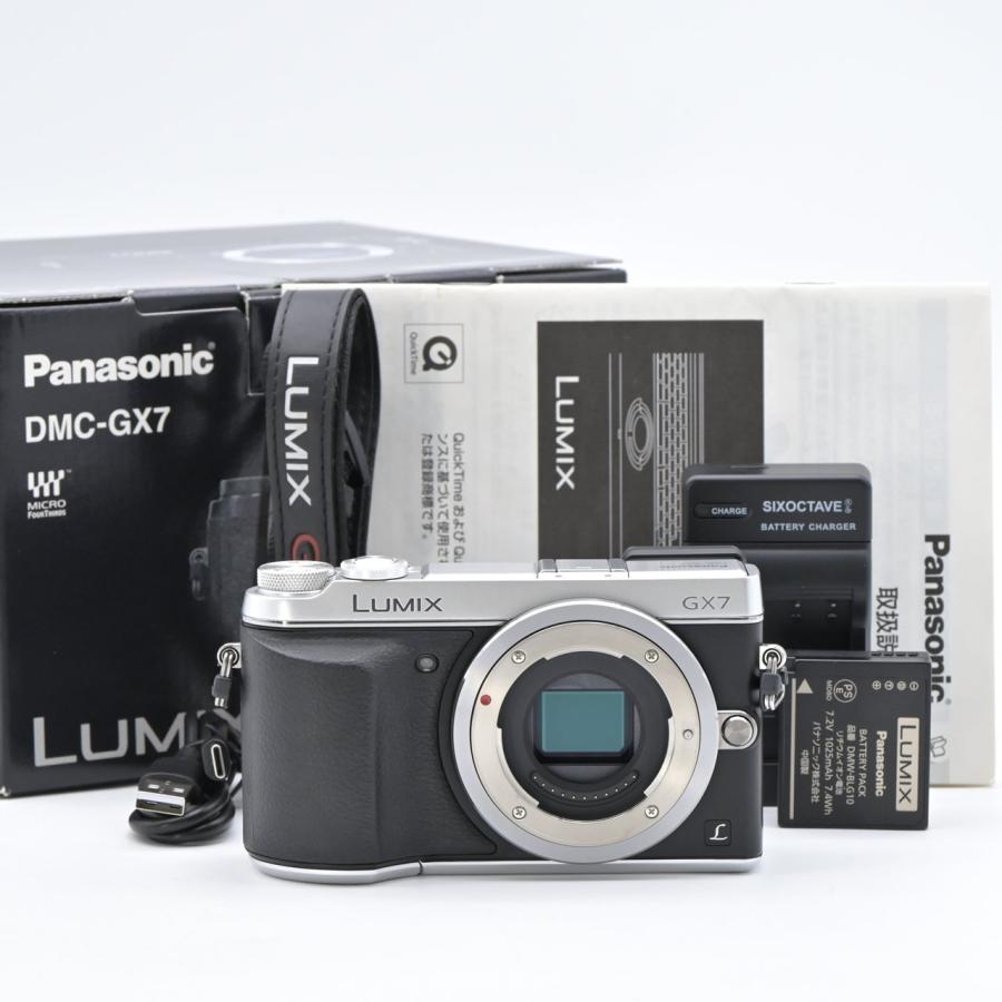 Panasonic パナソニック LUMIX GX7 ボディ シルバー DMC-GX7-S | 