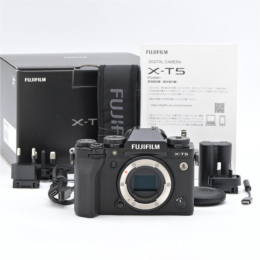 FUJIFILM フジフイルム X-T5 ボディ ブラック : フラッグシップカメラ