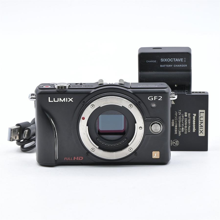 Panasonic パナソニック LUMIX GF2 ボディ ブラック DMC-GF2-K | 