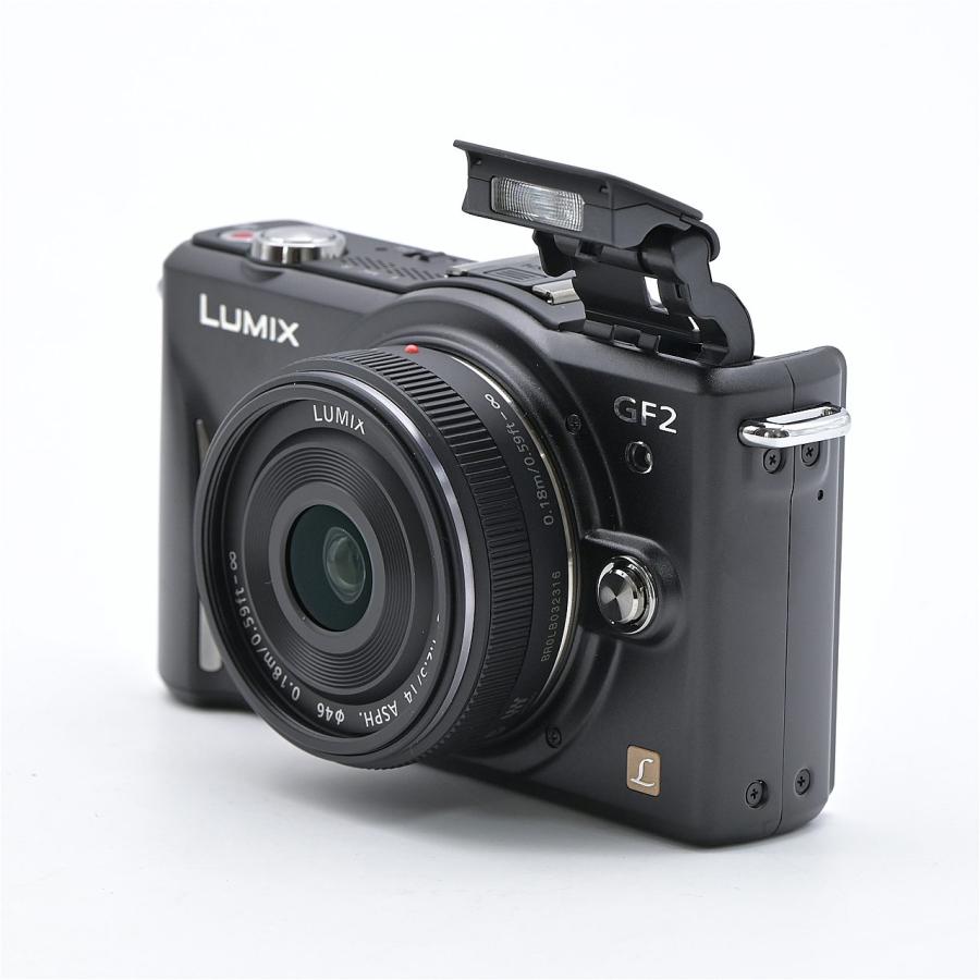 Panasonic パナソニック GF2 ダブルレンズキット 14mm F2.5 14-42mm F3.5-5.6 ブラック DMC-GF2W-K |  | 07