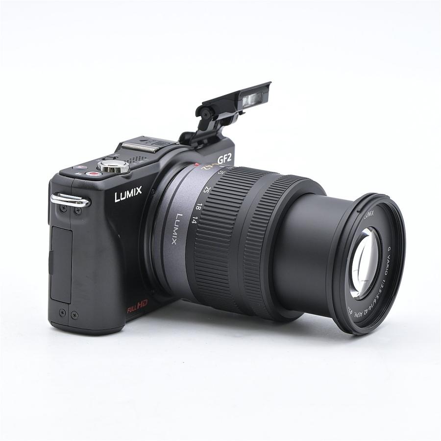 Panasonic パナソニック GF2 ダブルレンズキット 14mm F2.5 14-42mm F3.5-5.6 ブラック DMC-GF2W-K |  | 08