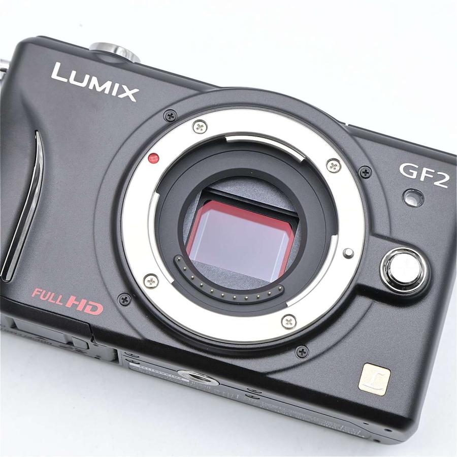 Panasonic パナソニック GF2 ダブルレンズキット 14mm F2.5 14-42mm F3.5-5.6 ブラック DMC-GF2W-K |  | 09