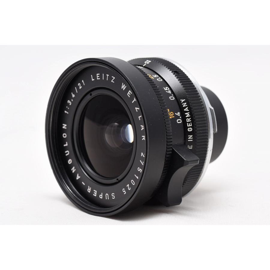【美品！】Leica ライカ　スーパーアンギュロン M21mm F3.4 美品｜ LEICA Super Angulon M 21mm F3.4 : フラッグシップカメラ