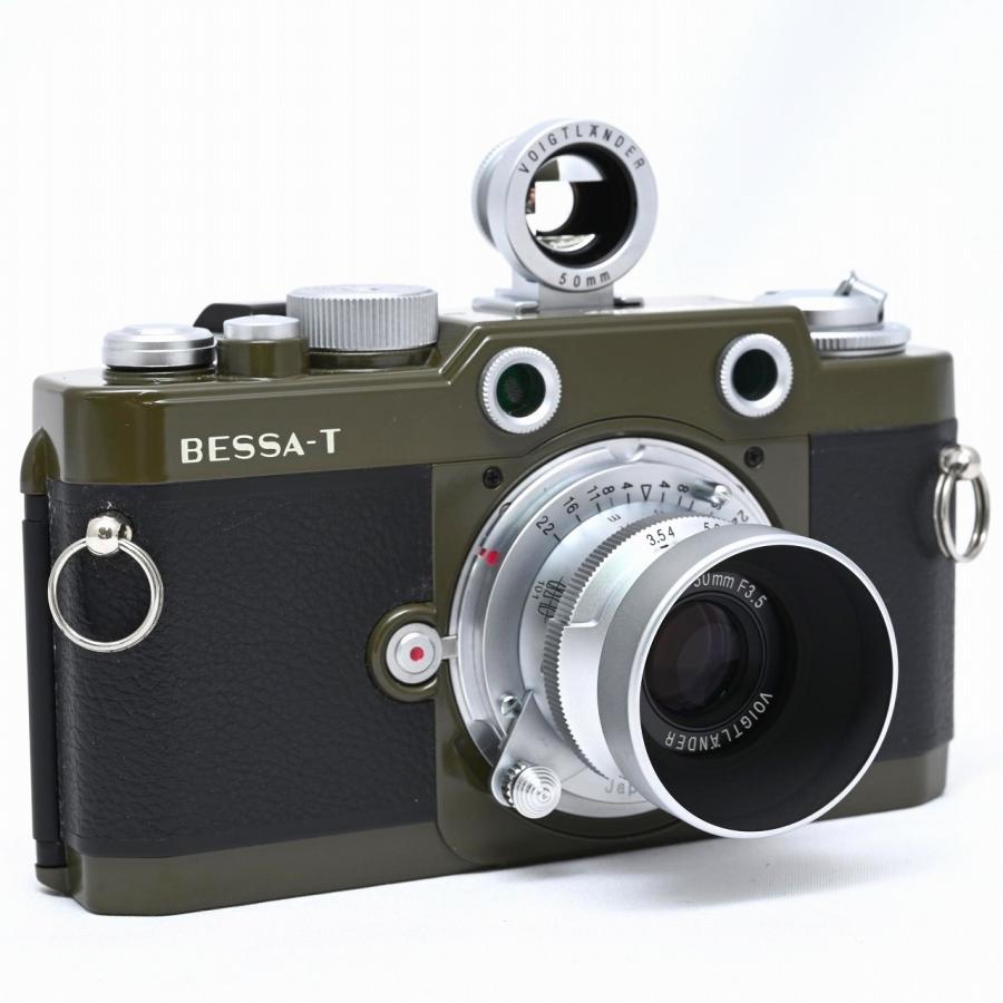 大好き≪極上品≫ Voigtlander BESSA-T オリーブ 101周年記念セット