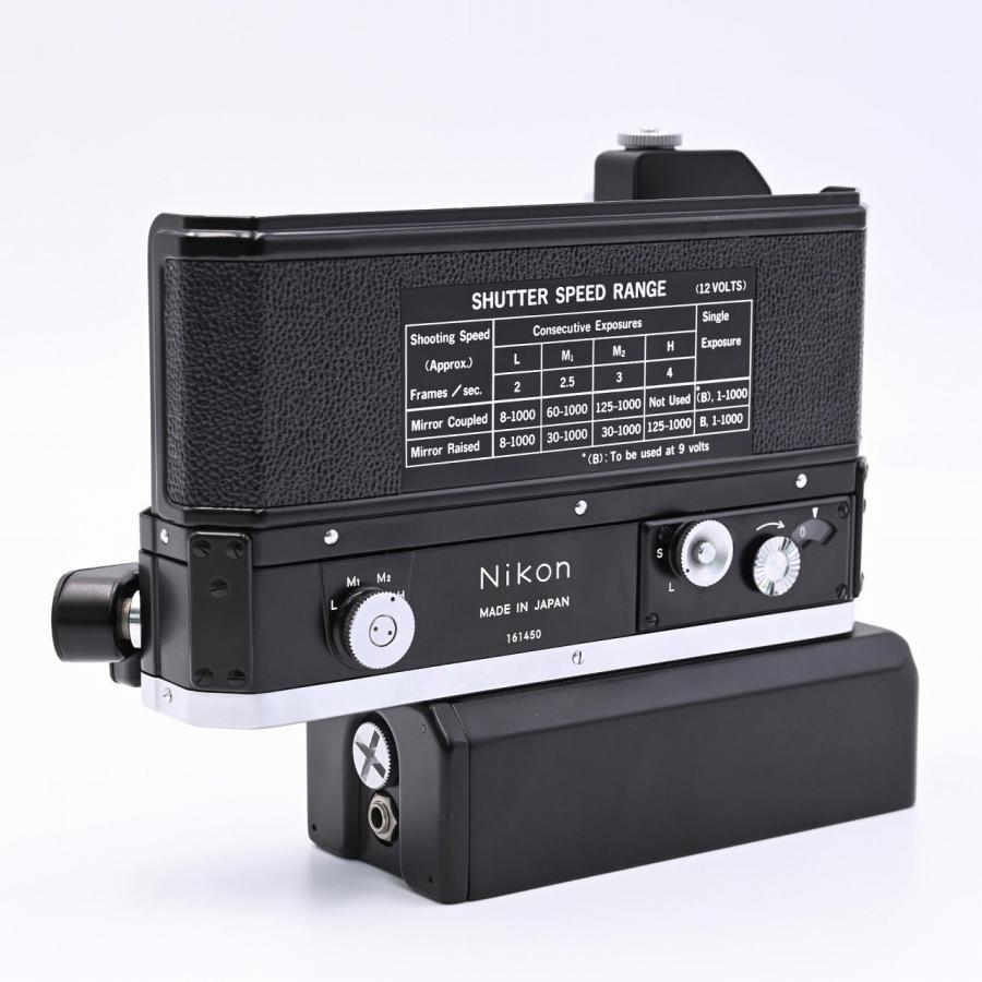 ニコンFブラック モータードライブF-36 バッテリーパワーパックMT3924付 新品級｜ Nikon F-36 F用モータードライブ バッテリーパック付