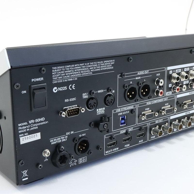 極上品｜  Roland マルチフォーマットAVミキサー VR-50HD |  | 08