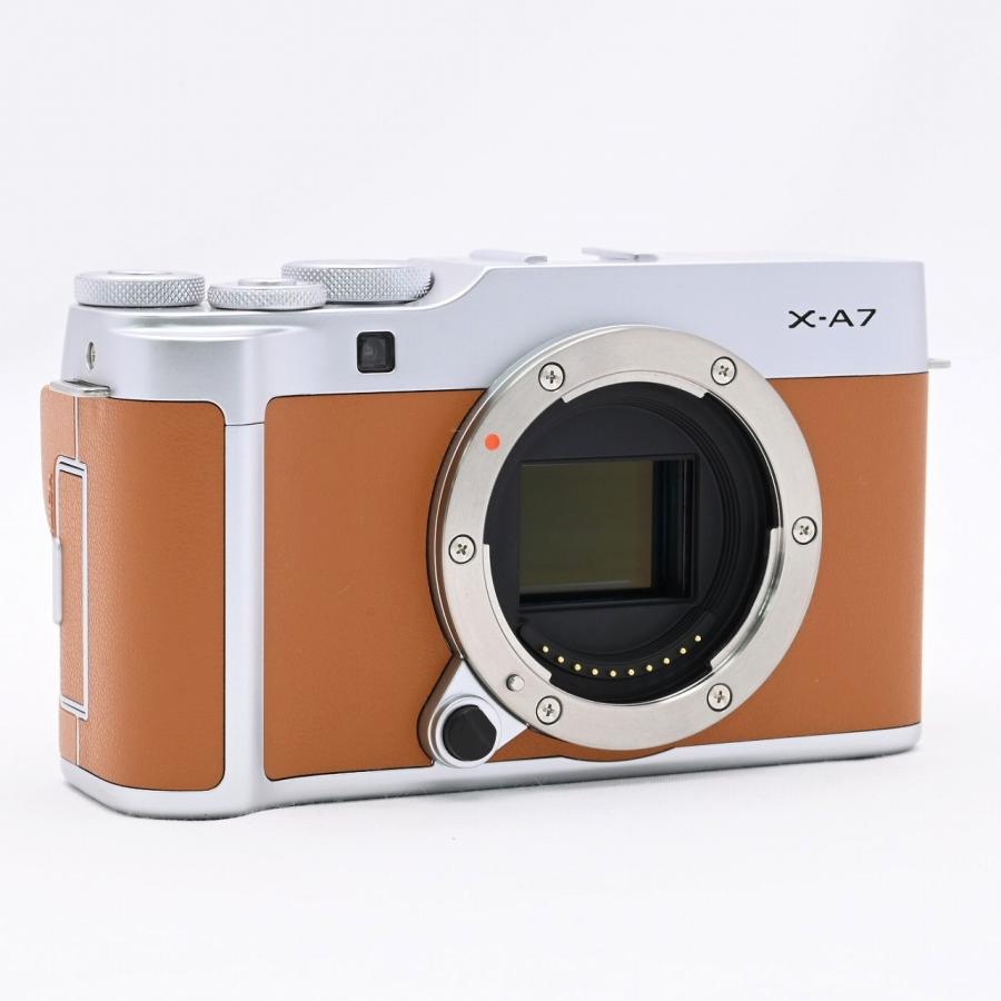 日本製日本製≪並品≫ FUJIFILM X-A7 レンズキット キャメル デジタル