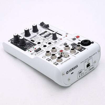 YAMAHA ウェブキャスティングミキサー オーディオインターフェース 3チャンネル AG03 |  | 02