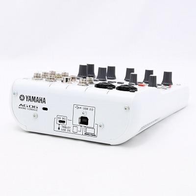 YAMAHA ウェブキャスティングミキサー オーディオインターフェース 6チャンネル AG06 |  | 03