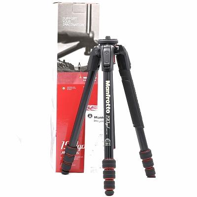 Manfrotto MT190GOA4 190go！M-lock アルミニウム三脚4段 : フラッグ 