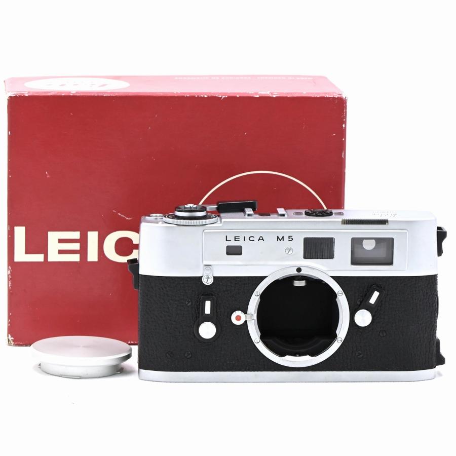 LEICA - Leica M5 シルバークローム 後期 135万番 3点吊 ライカ Leica M5 シルバークローム 後期 135万番 3点吊