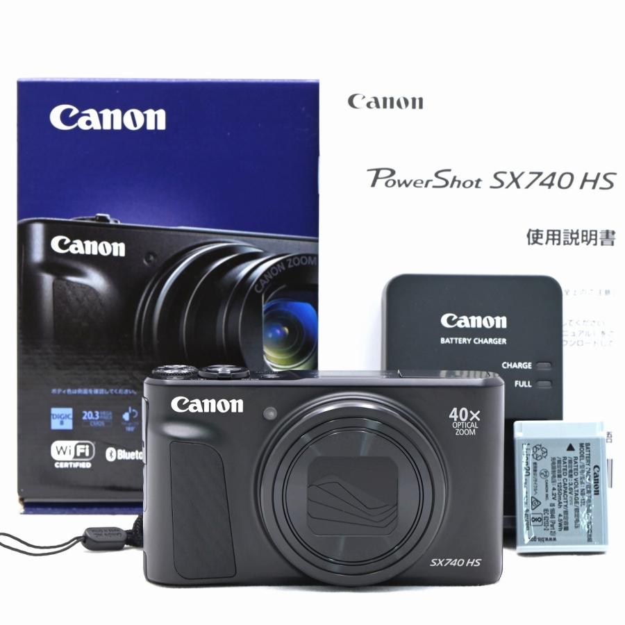 【新品・未開封】キヤノン　POWERSHOT SX740 ブラック キヤノン Canon SX740 ブラック : フラッグシップカメラ - 通販