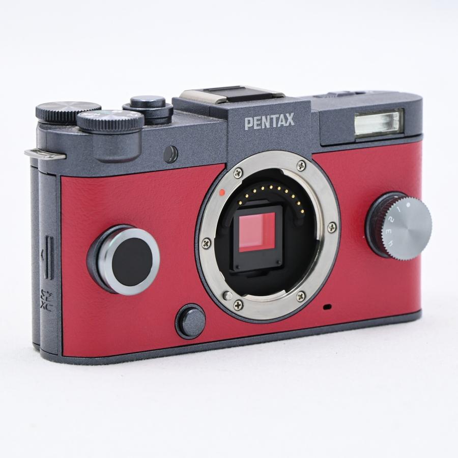 ペンタックス PENTAX Q-S1 ズームレンズキット ガンメタル×カーマイン