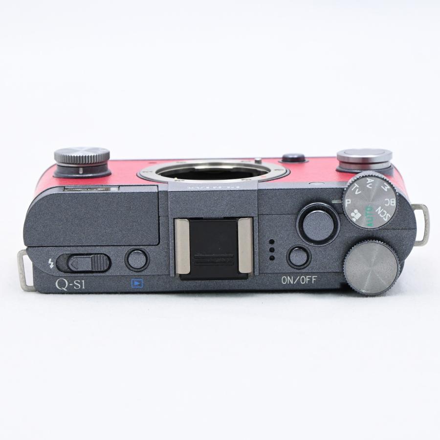 ペンタックス PENTAX Q-S1 ズームレンズキット ガンメタル×カーマイン