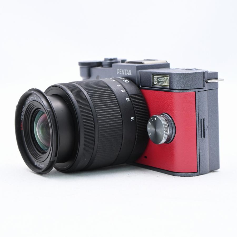 ペンタックス PENTAX Q-S1 ズームレンズキット ガンメタル×カーマイン