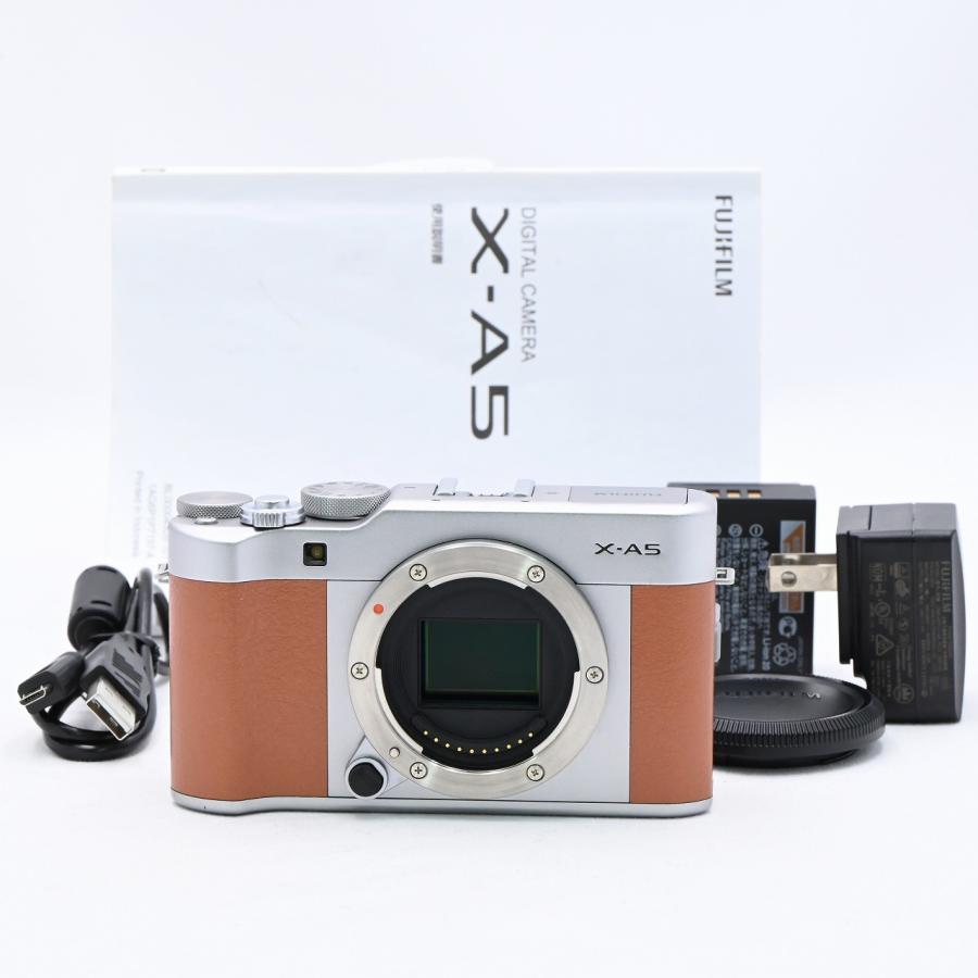 フジフイルム FUJIFILM X-A5 ボディ ブラウン : フラッグシップカメラ 