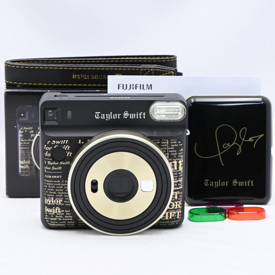 Appareil Photo Instantané Fujifilm Instax Square SQ6 – Édition Limitée Taylor Swift, Noir/or, Neuf