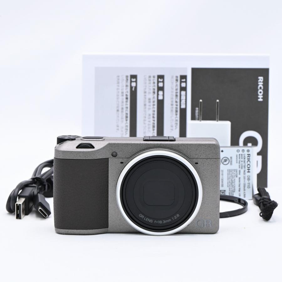 【美品】RICOH GR III Diary Edition Amazon | RICOH GR III Diary Edition メタリックウォームグレー