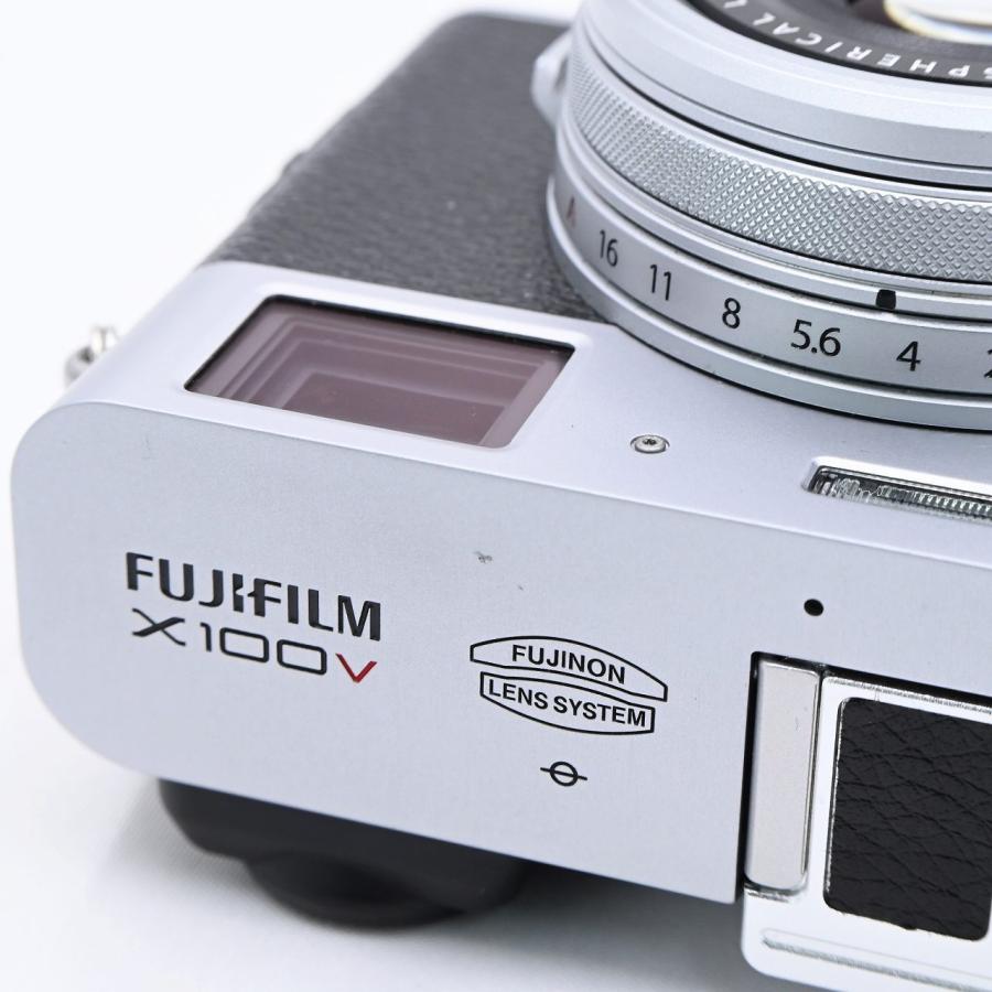 【美品・付属品充実】FUJIFILM X100V シルバー 良品】FUJIFILM 富士フイルム デジタルカメラ X100V シルバー X100V-S