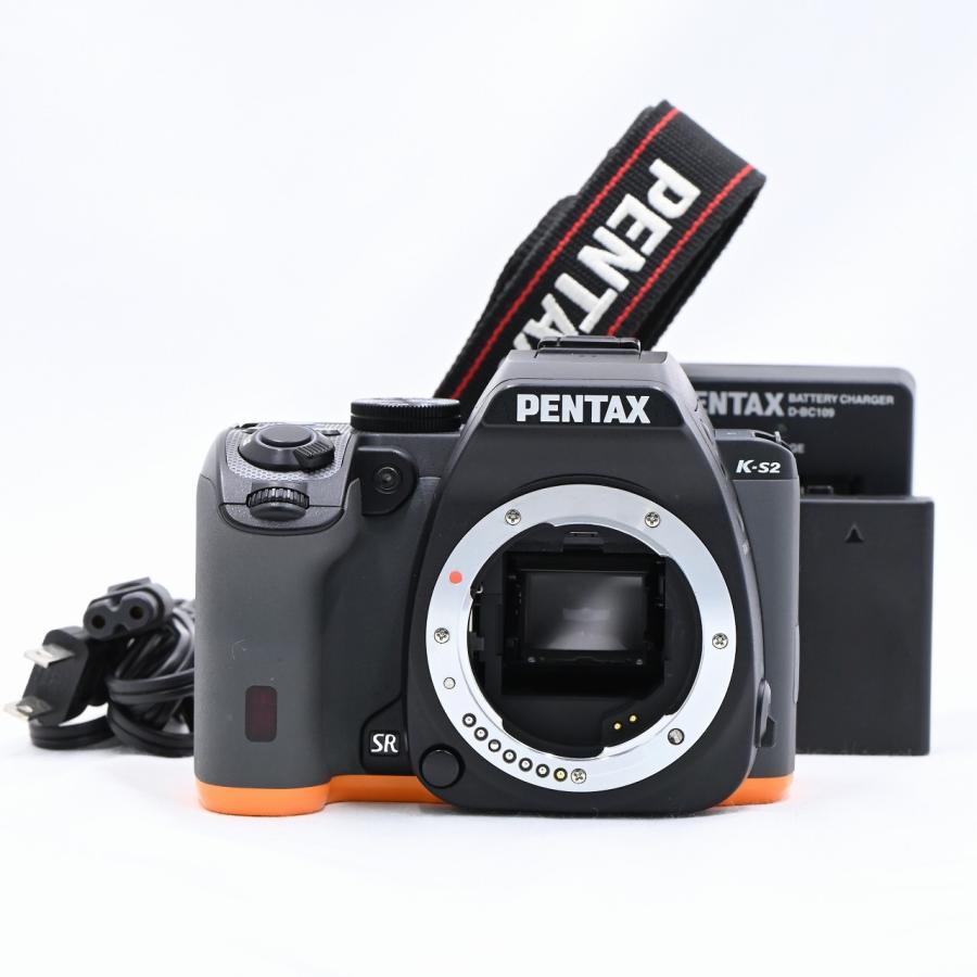 ペンタックス PENTAX K-S2 ボディ ブラック×オレンジ : フラッグシップ