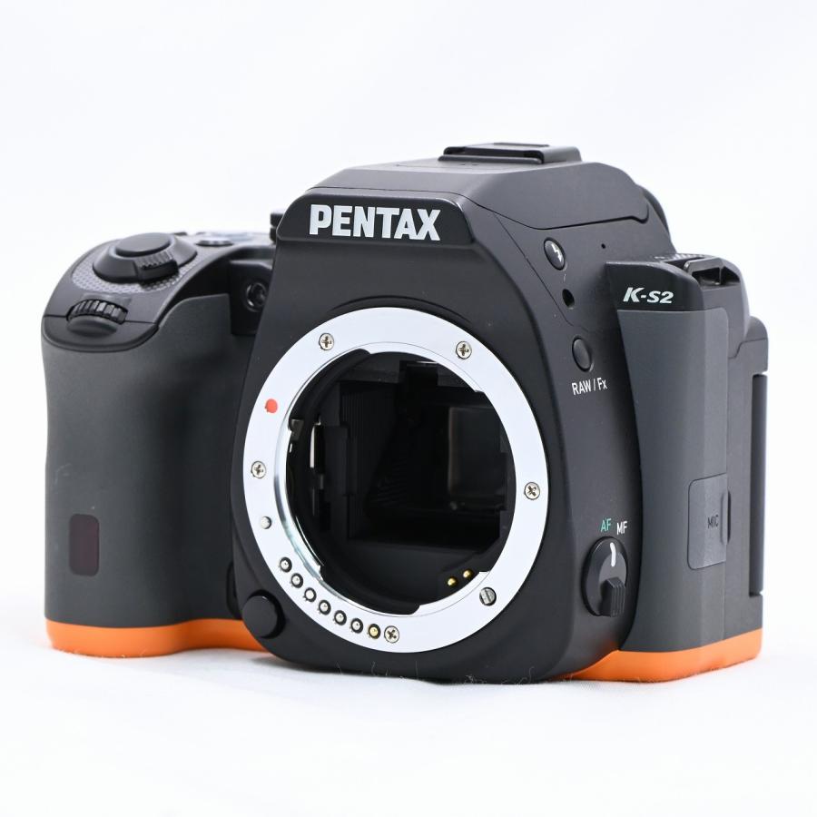 ペンタックス PENTAX K-S2 ボディ ブラック×オレンジ : フラッグシップ