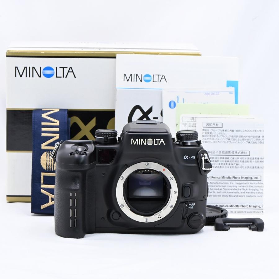 美品　ミノルタ MINOLTA α-9 SSM非対応　ボディ ミノルタ Minolta α-9 ボディ SSM非対応 : フラッグシップカメラ