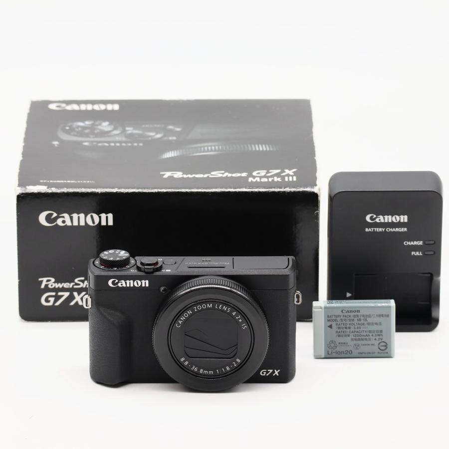 キヤノン Canon PowerShot G7X Mark III ブラック | 