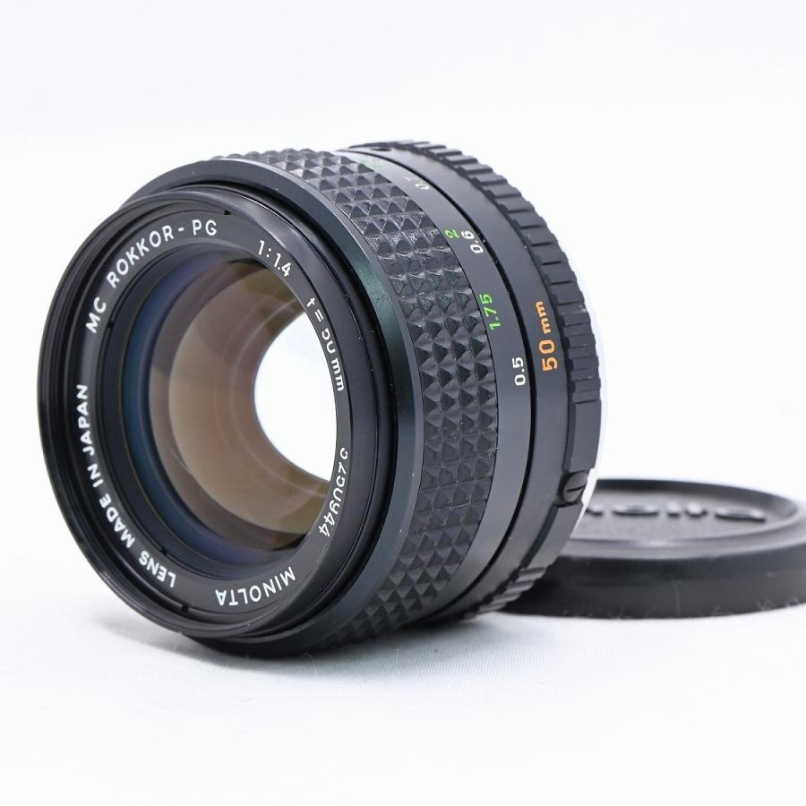 ミノルタ MINOLTA MC ROKKOR-PG 50mm F1.4 : フラッグシップカメラ