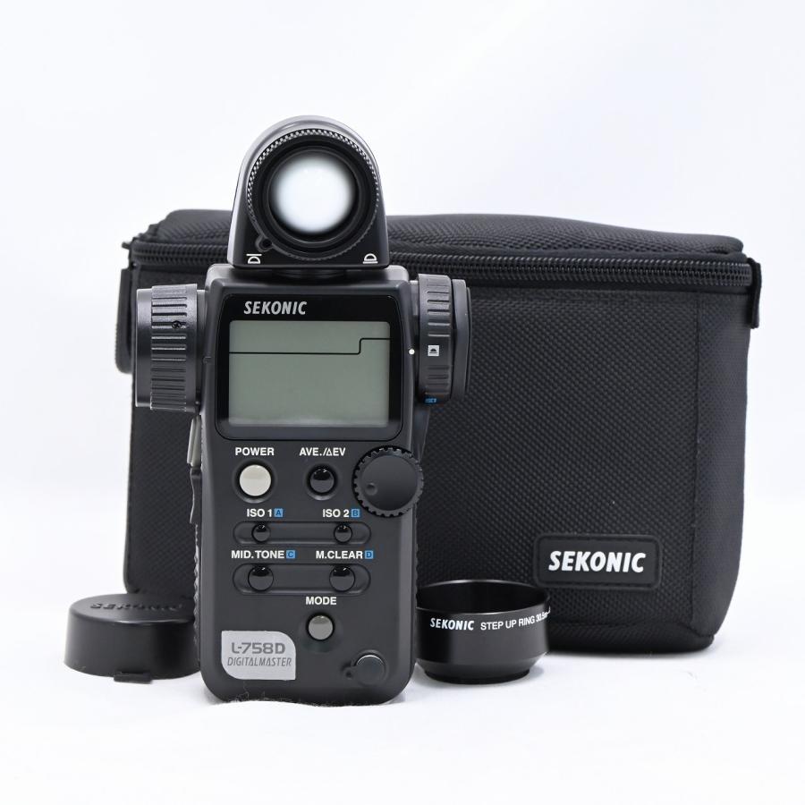 セコニック SEKONIC 露出計 デジタルマスター L-758D 別売ステップ 