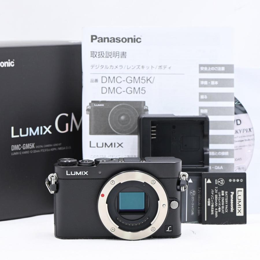 パナソニック Panasonic LUMIX GM5 ボディ ブラック DMC-GM5-K | 