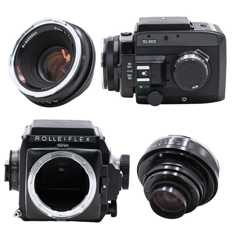 Rollei ローライ ROLLEIFLEX ローライフレックス SL66E + Planar F2.8 80mm HFT |  | 09