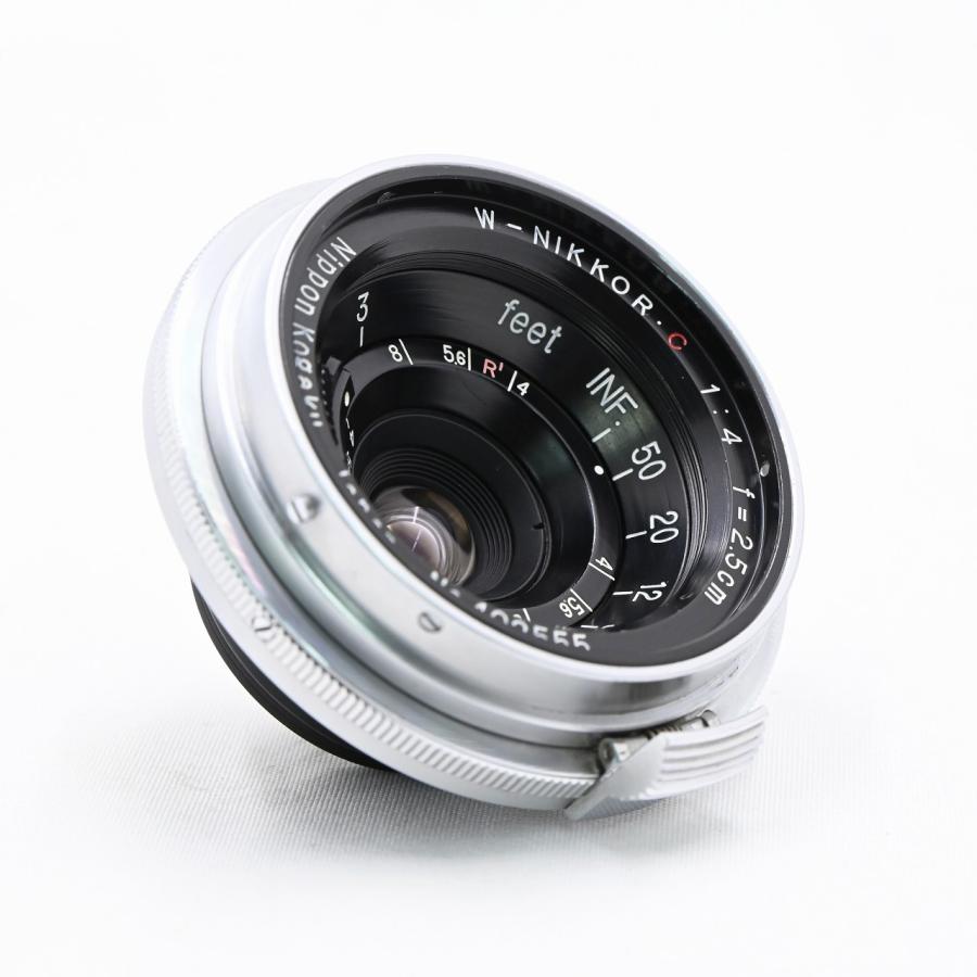 ニコン Nikon W-NIKKOR.C 25mm F4 2.5cm シルバー Sマウント