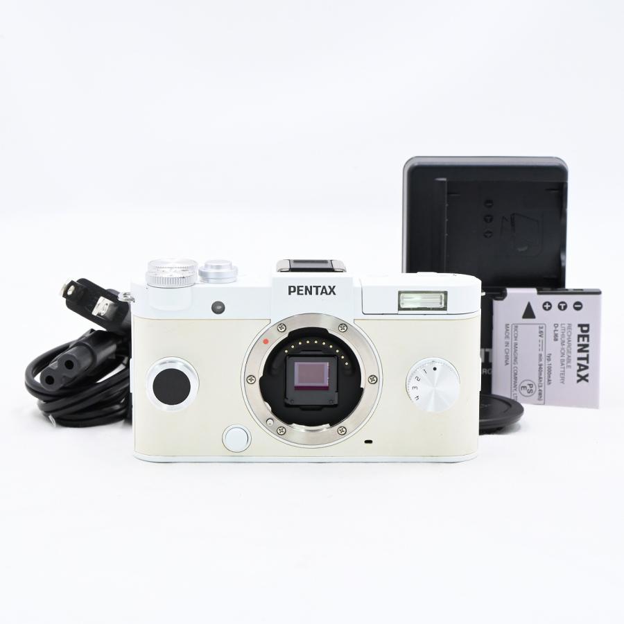 PENTAX ペンタックス Q-S1 ボディキット ピュアホワイト×クリーム