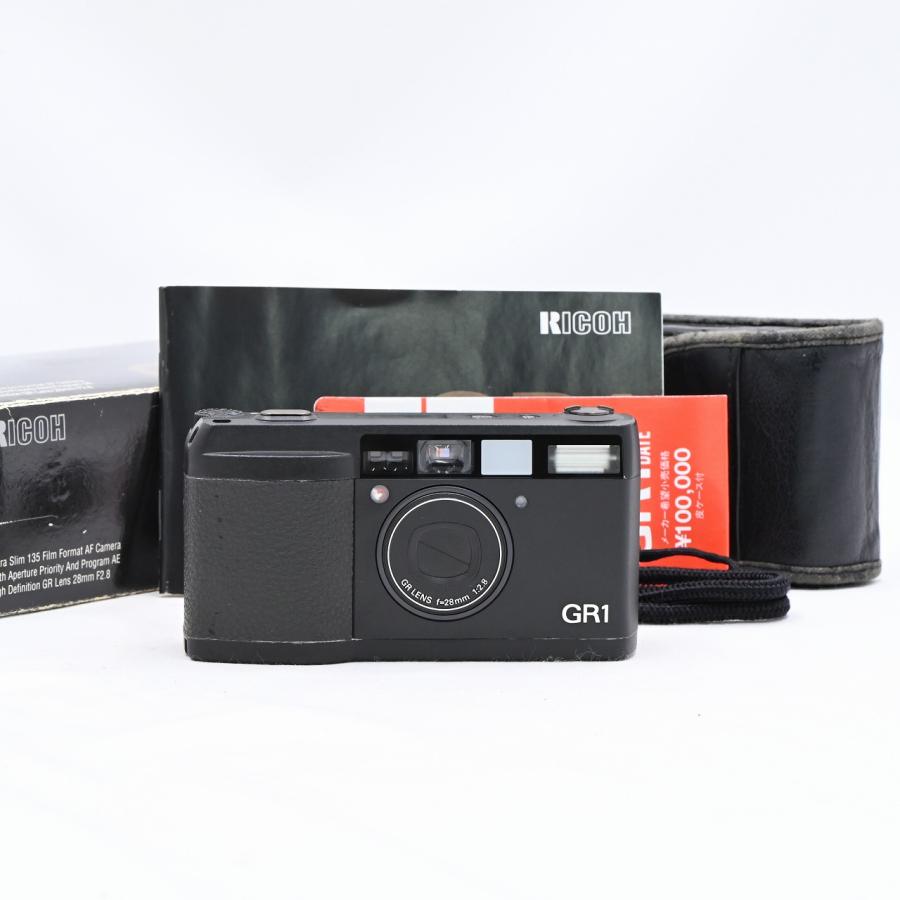 リコー RICOH GR1 DATE 28mm F2.8 ブラック | 