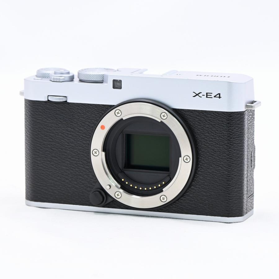 フジフイルム FUJIFILM X-E4 ボディ シルバー : フラッグシップカメラ